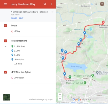 Jerry Pearlman Way GoogleMap